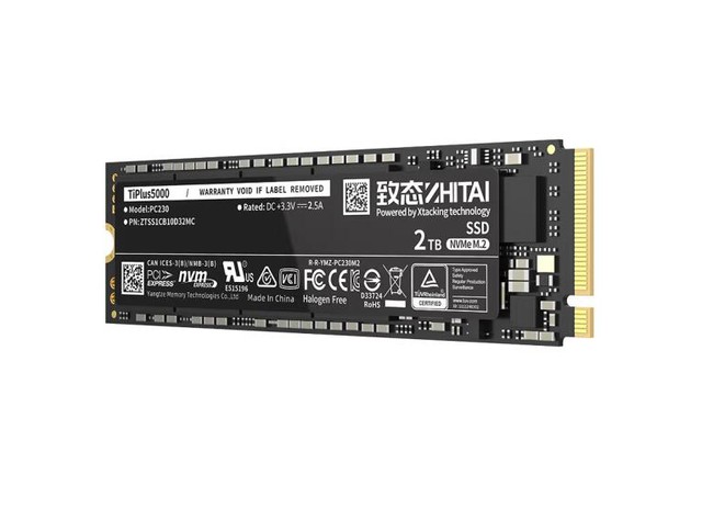 純國產旗艦2TB固態僅1339元 性能媲美三星 