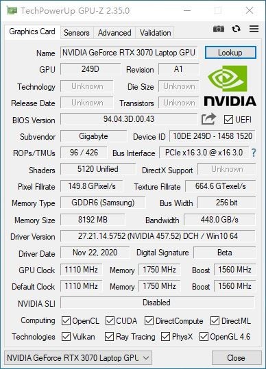 RTX3060與RTX3070兩款顯卡性能相差幾何？