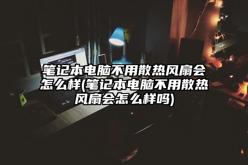 筆記本電腦不用散熱風扇會怎么樣(筆記本電腦不用散熱風扇會怎么樣嗎)