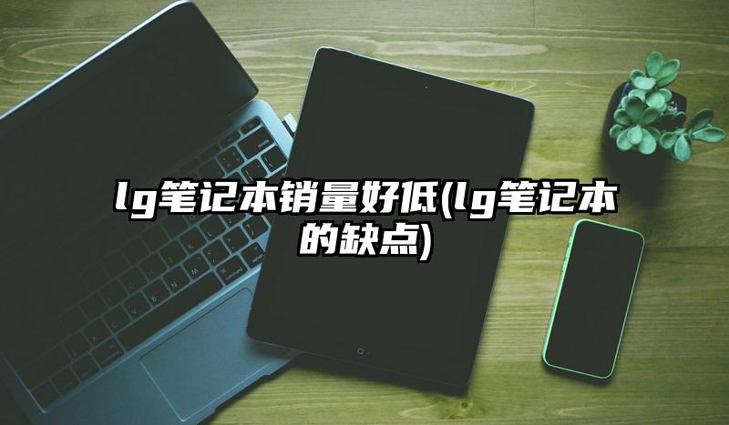 lg筆記本銷量好低(lg筆記本的缺點)