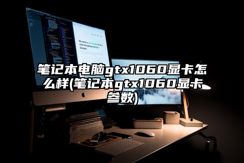 筆記本電腦gtx1060顯卡怎么樣(筆記本gtx1060顯卡參數)