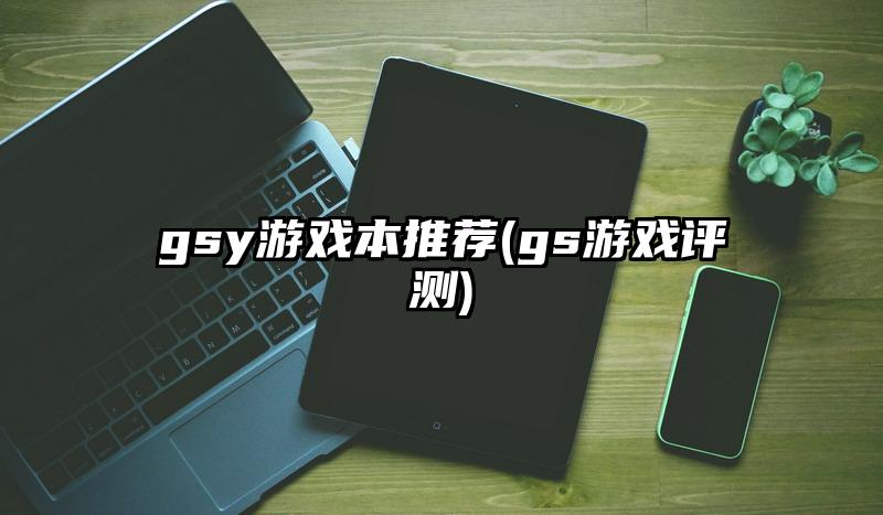 gsy游戲本推薦(gs游戲評(píng)測(cè))