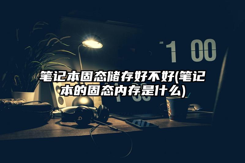 筆記本固態儲存好不好(筆記本的固態內存是什么)