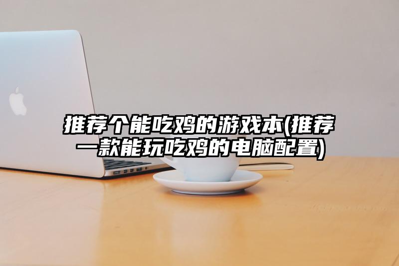 推薦個(gè)能吃雞的游戲本(推薦一款能玩吃雞的電腦配置)