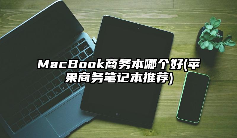 MacBook商務本哪個好(蘋果商務筆記本推薦)
