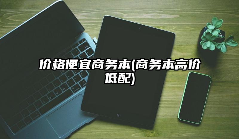 價格便宜商務本(商務本高價低配)
