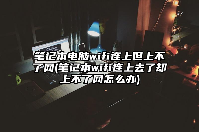 筆記本電腦wifi連上但上不了網(筆記本wifi連上去了卻上不了網怎么辦)