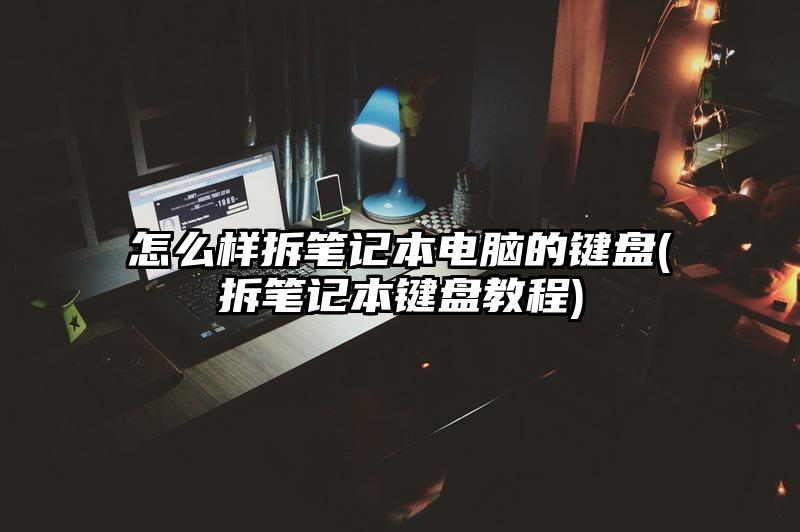 怎么樣拆筆記本電腦的鍵盤(pán)(拆筆記本鍵盤(pán)教程)