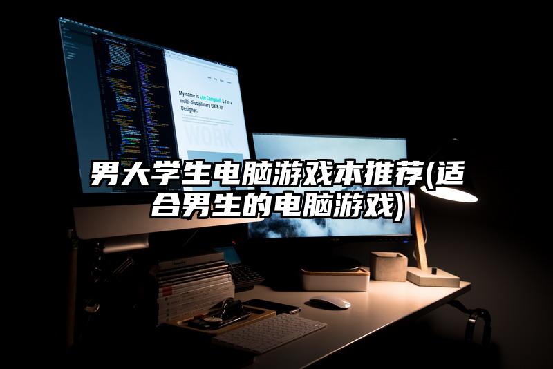 男大學生電腦游戲本推薦(適合男生的電腦游戲)