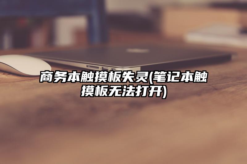 商務本觸摸板失靈(筆記本觸摸板無法打開)